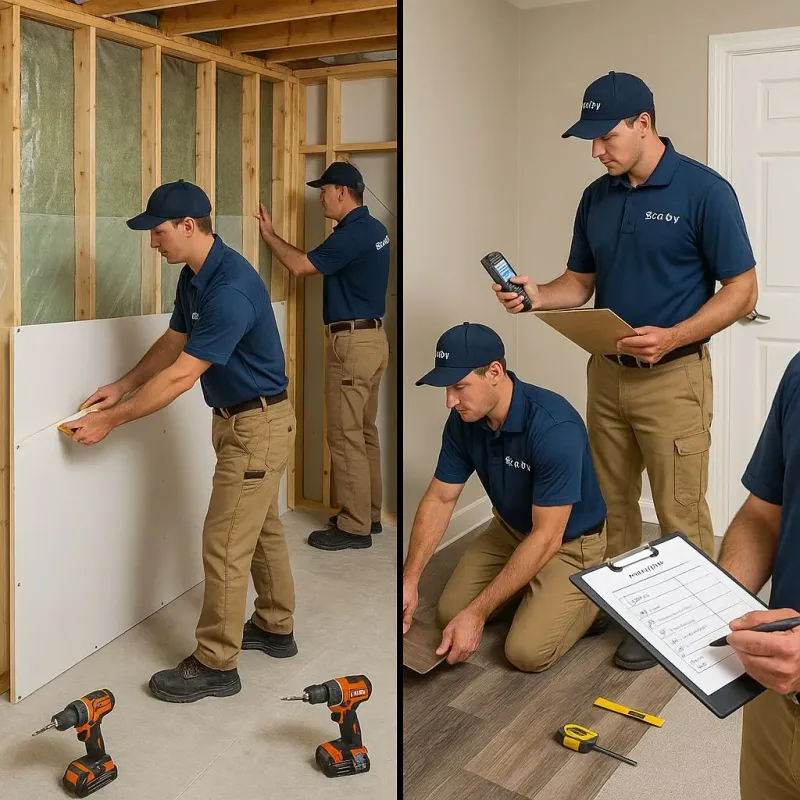 Repairs and Reconstruction process in Gilford, NH